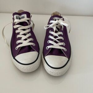 Purple Converse Chuck Taylors Size 5 (Women’s 7)